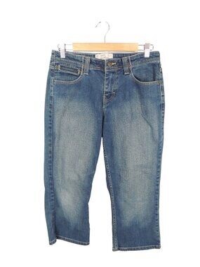 Levis Capris Denim Jean stretch size misses womens size 6